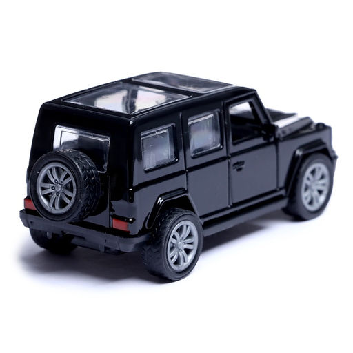 Машинка металлическая «Крузер», 1:48, инерция, открываются двери, цвет чёрный