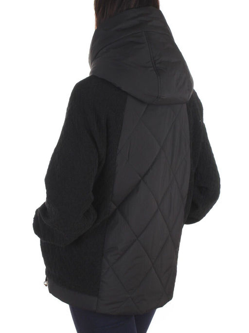 18518 BLACK Куртка демисезонная женская