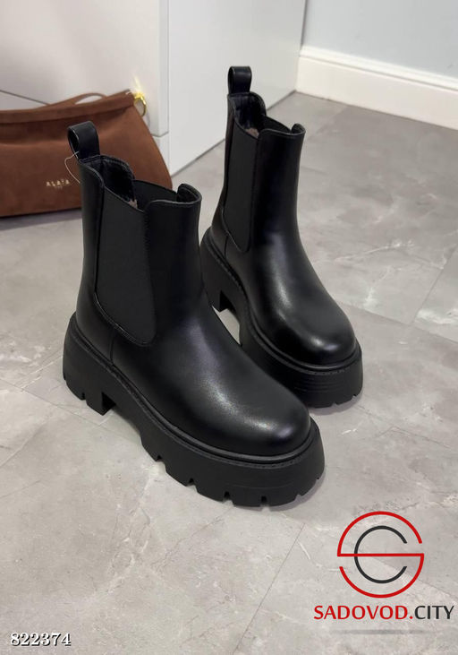 Женские ботинки челси зимние