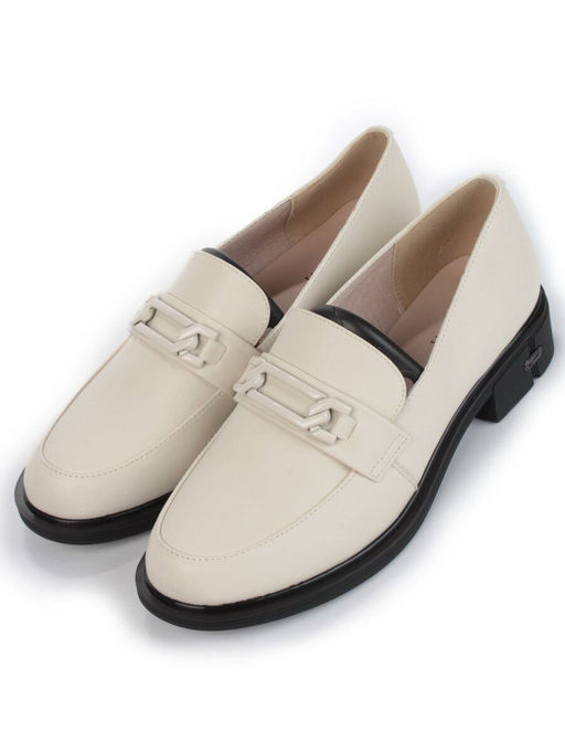 06-PDG258-2 BEIGE Туфли женские (натуральная кожа) - Фабричный китай фото 4