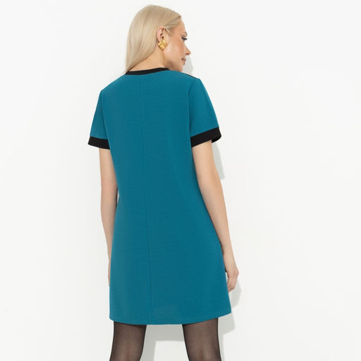 Платье с накладными карманами За день до отпуска (green) - Charutti фото 5