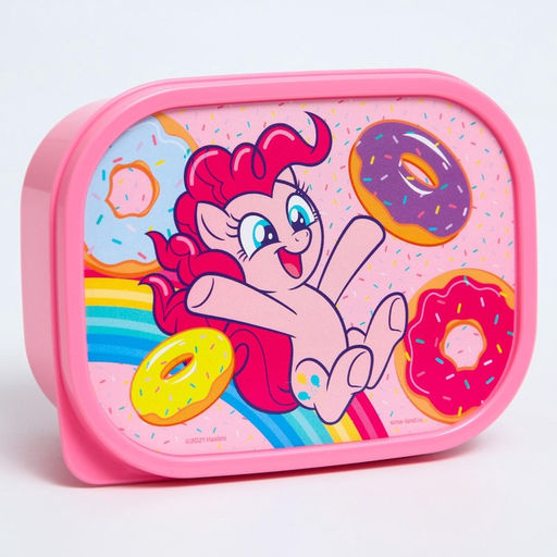 Цена за 2 шт. Ланч-бокс прямоугольный 0.5 л «Пинки Пай», My little pony