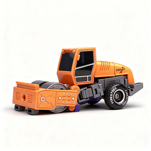 Робот трансформирующийся в спец технику, в коробке