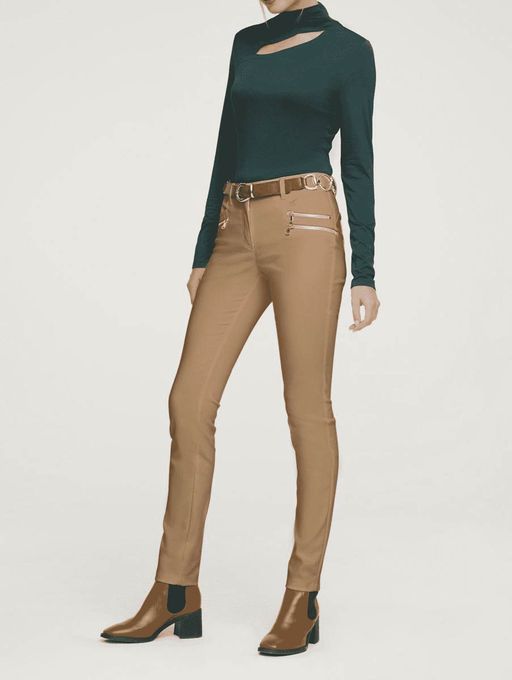 Блузка, зеленая - Ashley brooke фото 5