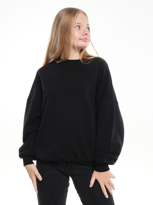 Толстовка для мальчика 22-5621 черный - Mini maxi фото 8