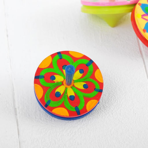 Волчок двойной большой «Расписной», МИКС