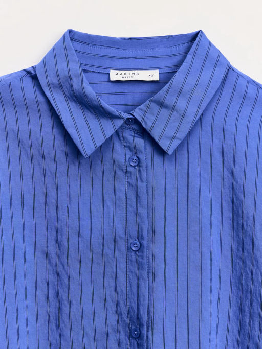 Блуза оверсайз из вискозы с длинным рукавом ZR2605012013-46 / Zarina