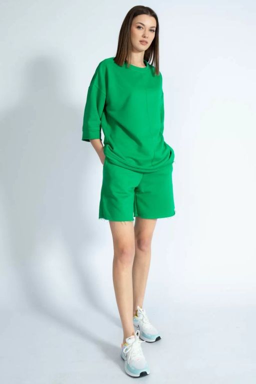 Костюм шорты свитшот 40194018 - Kivviwear фото 7