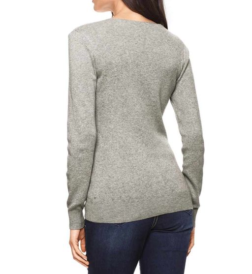 Пуловер, серый - Patrizia dini фото 4