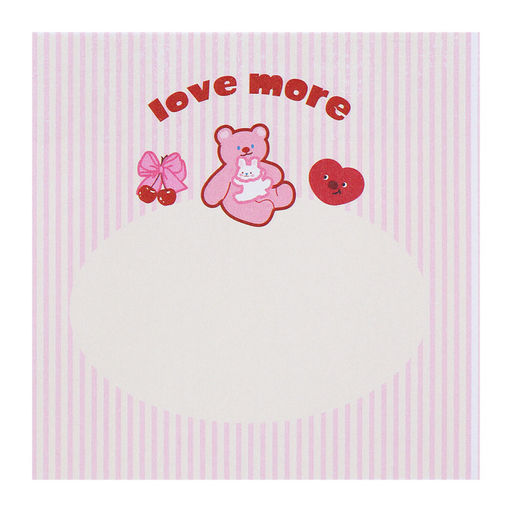 Блок с липким краем «Мишки», 74×74 мм, 90 листов, МИКС