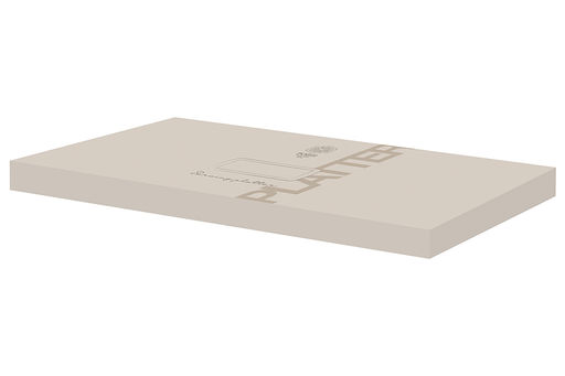 Блюдо прямоугольное Charles, серое, 35х15 см - Anna lafarg фото 2