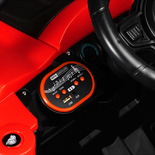 Электромобиль детский "Внедорожник" (цвет красный)