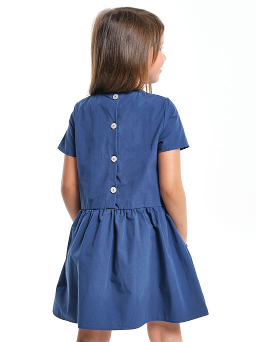 Платье с карманами UD 7917 серо-синий - Mini maxi фото 9