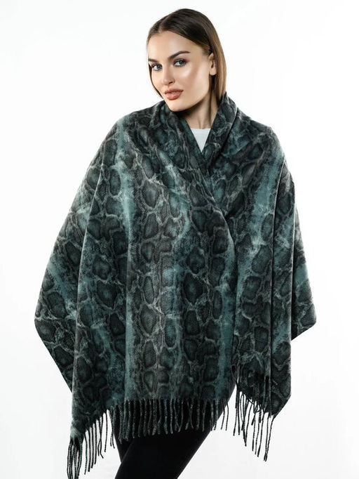 Яркий палантин с анималистичным принтом - Pretty mania фото 3