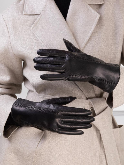 Перчатки женские ш+каш. HP4509 black - Eleganzza фото 10