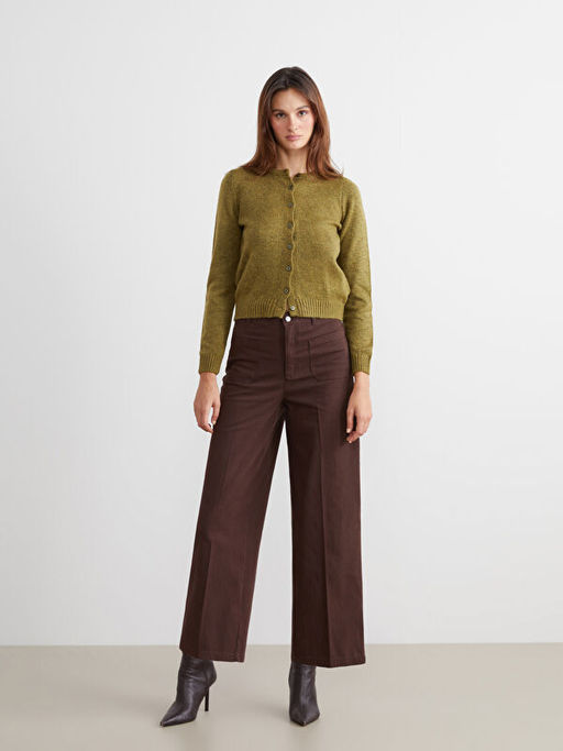 Wideleg Kad?n Jean Pantolon