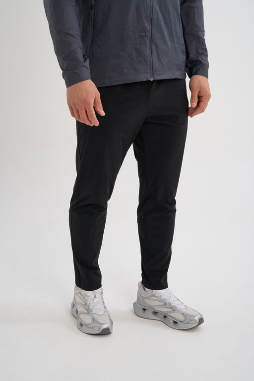 Брюки трикотажные Черный ANTA RUNNING Knit Track Pants  фото 3