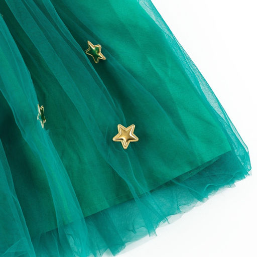 Карнавальный костюм новогодний «Ёлочка», рост 116-122 см, платье, ободок