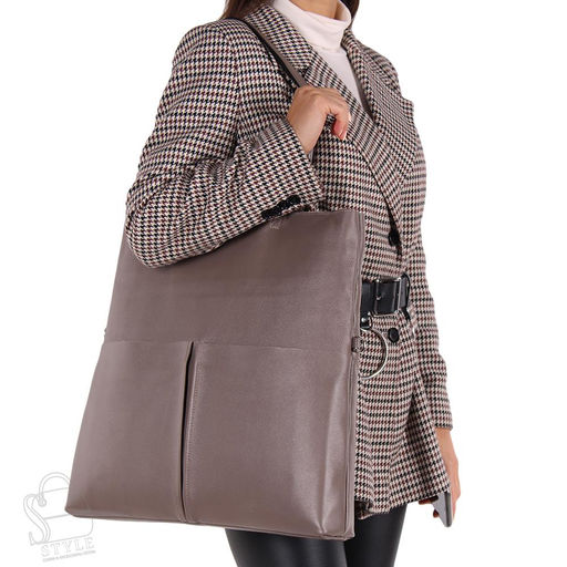 Сумка женская кожаная 3718G khaki Vitelli Grassi