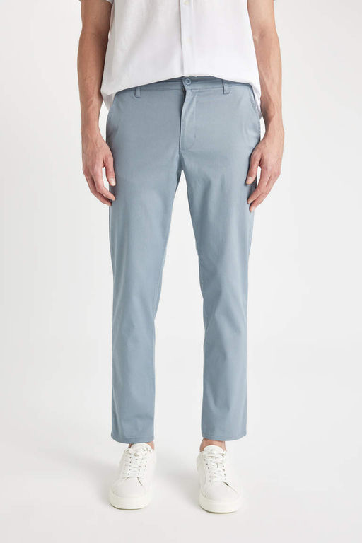 Брюки-чиносы из твила из парусины - Defacto фото 4