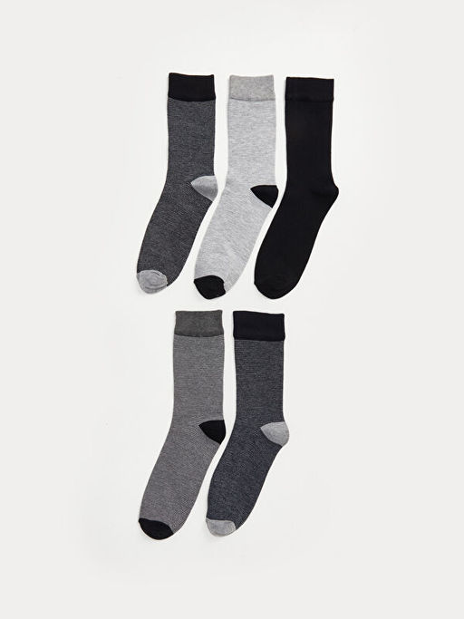 ?izgili Erkek Soket ?orap 5li