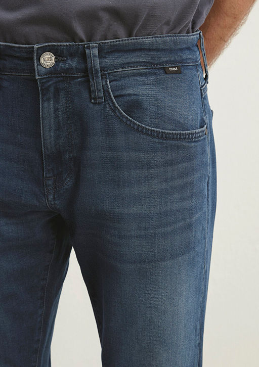 Jake Lux Black Vintage Ind?go Mavi Jean Pantolon  фото 8