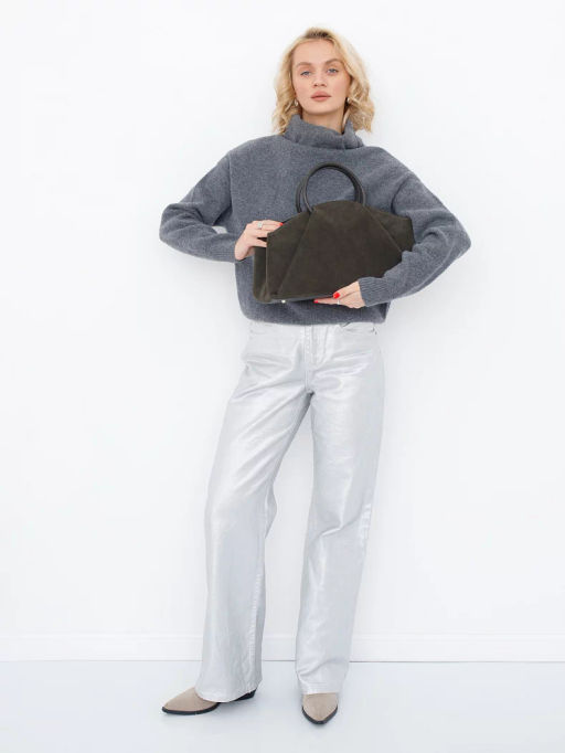 Сумка 1009MF gray green Polina&Eiterou