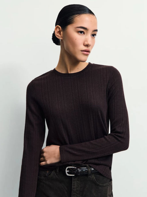 Лонгслив с содержанием вискозы / Zarina