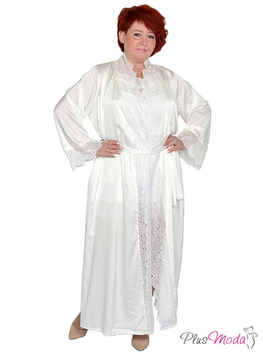 Халат Модель №1587 размеры 44-84 - Plusmoda фото 5