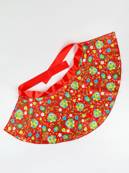 Карнавальный набор «Девица-красавица»: воротник, баска с цветами