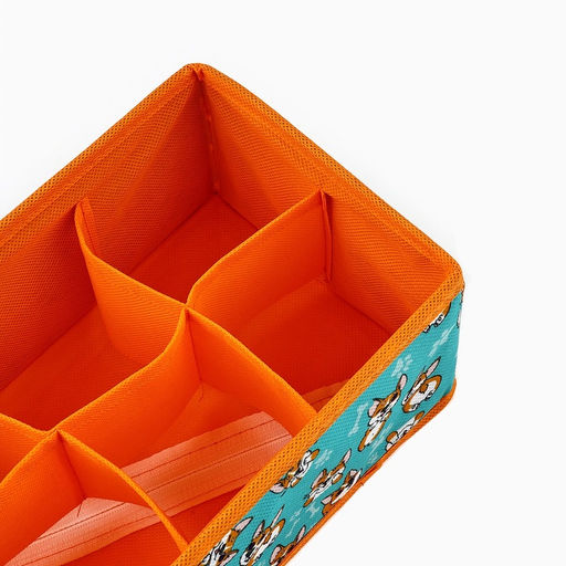 Органайзер для хранения, кофр для белья 8 ячеек Корги, 281610 см - See you home фото 5