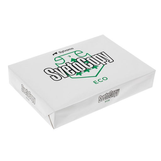 Цена за 5 шт. Бумага А4 500 л Светокопи ECO, 80 г/м², белизна 60% ISO, 93% CIE, класс C (цена за 500 листов)