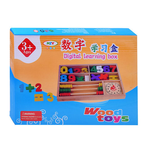 Счетный материал Разноцветный счет в коробке - Щепочка фото 2