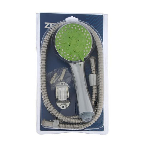 Душевая лейка 5 режимов со шлангом, держатель, крепеж в комплекте.