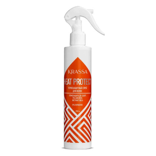 Krassa Professional Heat protect Термозащитный спрей для волос 250мл.18