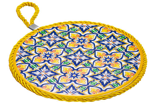 Подставка п/горячее 17*17*1 см Мозаика, круг - Elan gallery фото 7