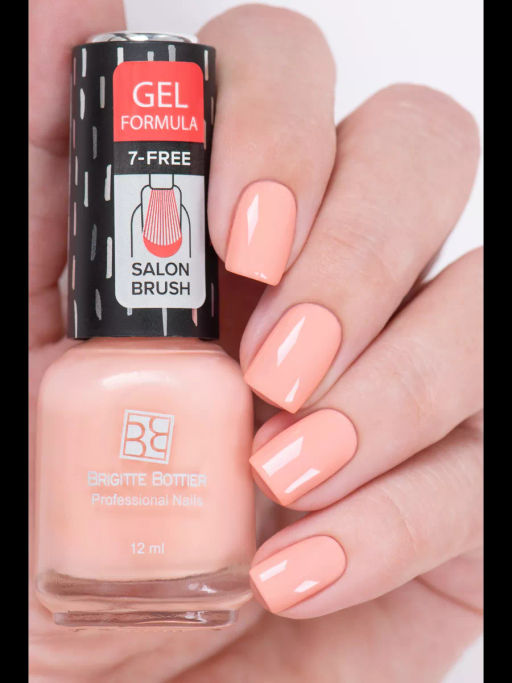 Brigitte Bottier Лак д/ногтей GEL FORMULA тон 51 цветущий персик 12мл BB-GF51