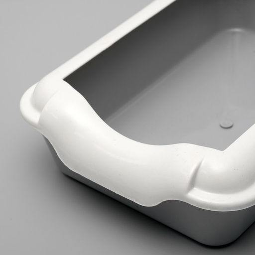 Туалет с бортом Бэлла, 37 х 27 х 11,5 см, серый - Пижон фото 3