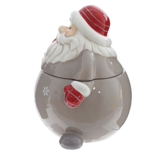 Конфетница "Дед Мороз", 800 мл, L13 W12,5 H18 см