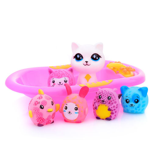 Набор для купания "Кошечка с друзьями" в пакете