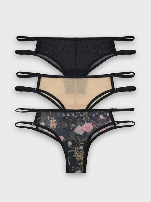 Трусы бразилиана женские в наборе, 3 шт - Mark formelle фото 8