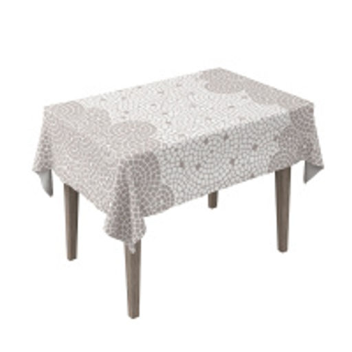 VAL OA-TC-1411P Скатерть-клеенка ПВХ, полиэстер, 140*110 см, OPUS ROMANO AURA, шт