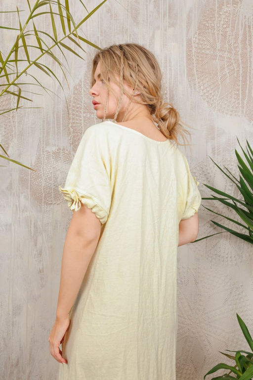 Платье AMORI 9714 желтый лимон  фото 2