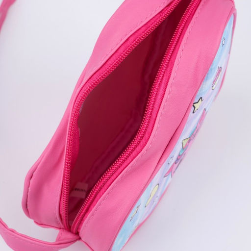 Сумка детская в форме сердца Единорог, розовый, 19х17х5 см - NAZAMOK KIDS фото 3