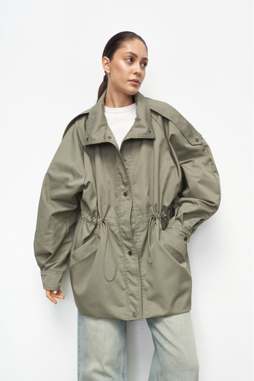 Куртка-реглан на кулиске Olive - Erist store фото 2