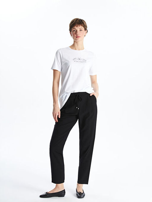 Beli Lastikli Havu? Kesim Kad?n Pantolon