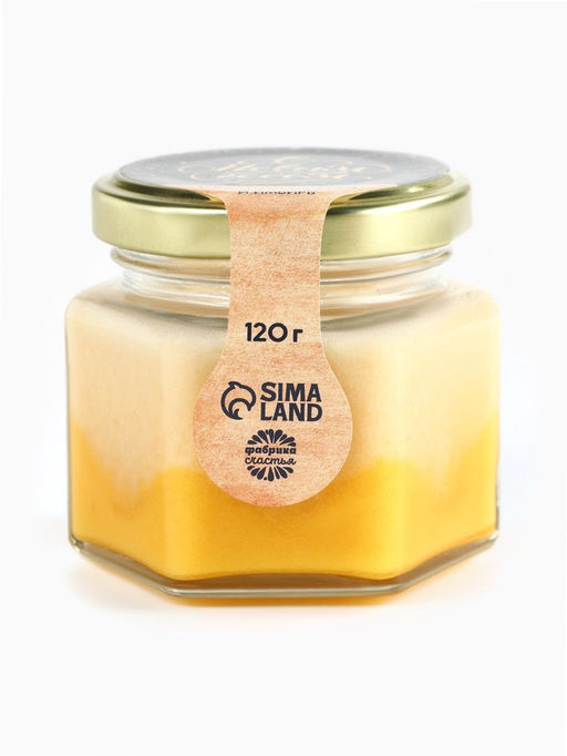 Крем - мёд двухслойный С Новым Годом, вкус: апельсин и имбирь, 120 г - Фабрика счастья фото 3