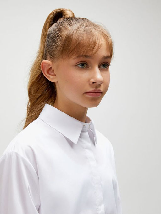 ACOOLA / Блузка детская для девочек Stepi белый  фото 5
