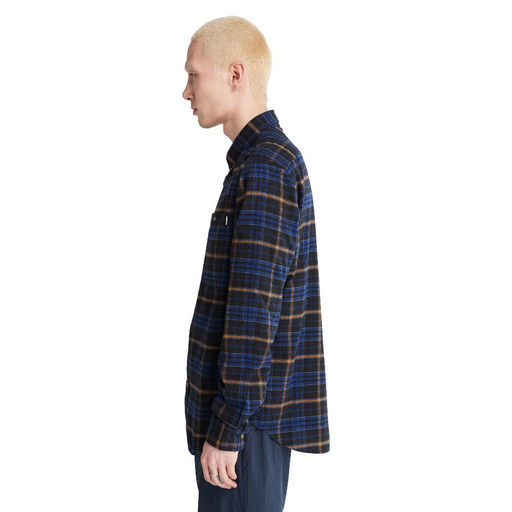 Рубашка Timberland Shirt Tartan Cell черная  фото 4