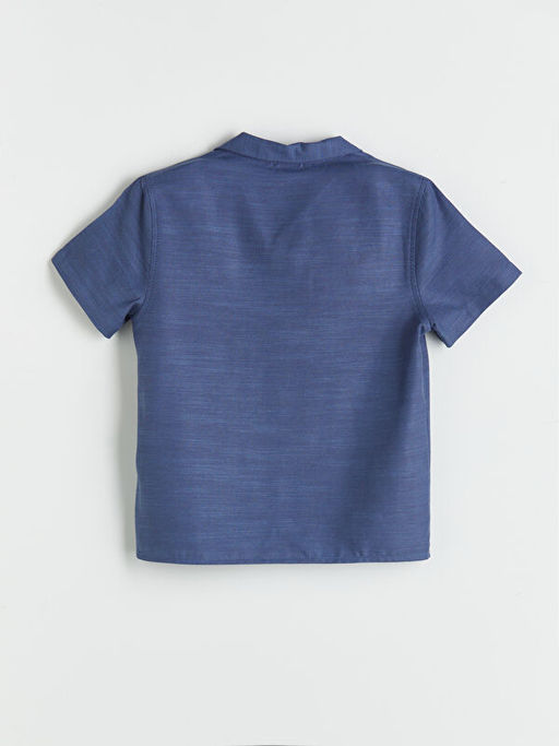 Basic Pamuklu Erkek ?ocuk G?mlek